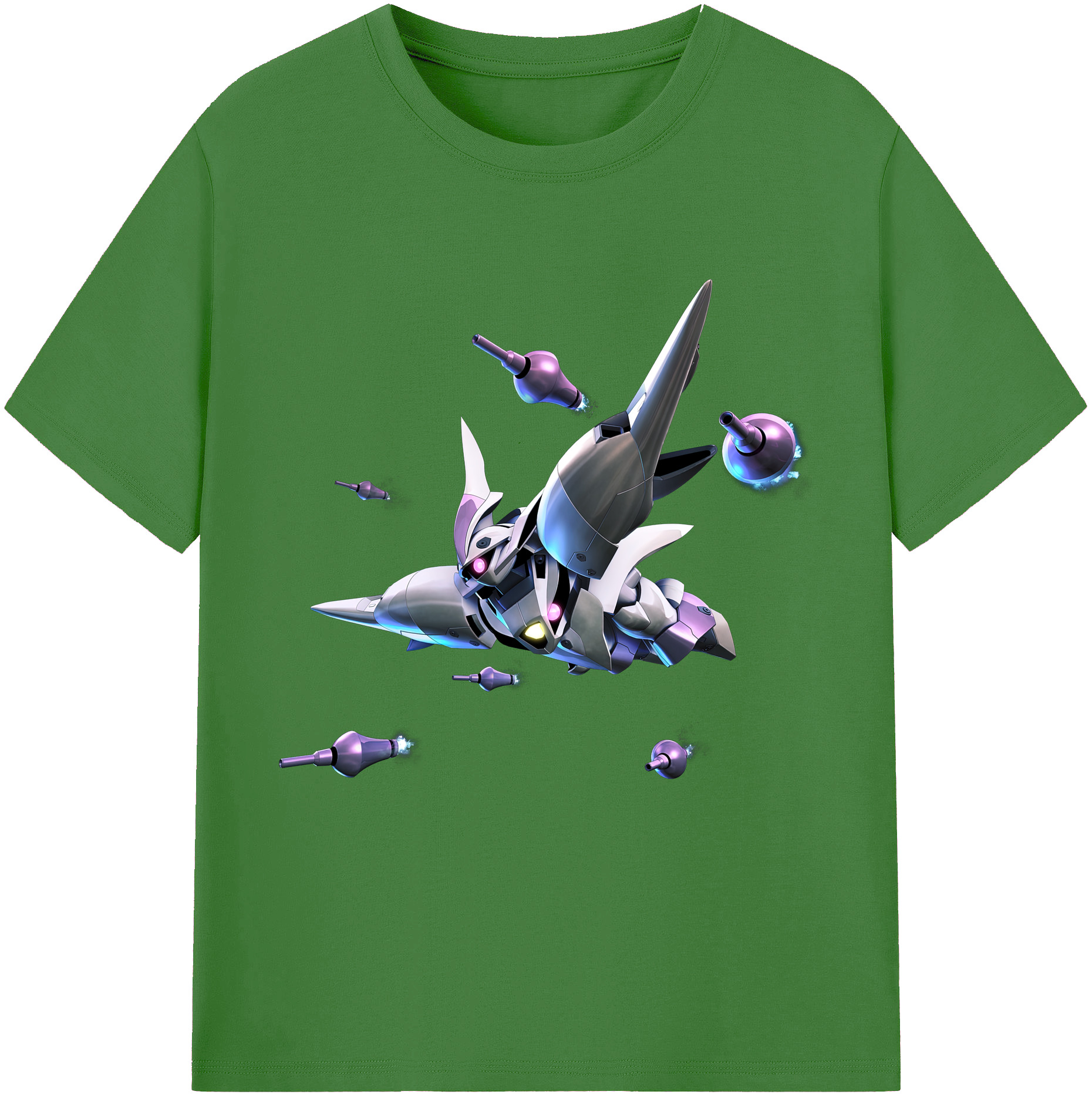 （画像用） 機動戦士ガンダム Mobile Suit Gundam レディースカジュアルプリントTシャツ（綿100％）